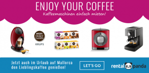 Kaffeemaschine mieten Mallorca