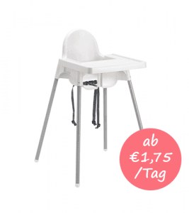 IKEA Hochstuhl mieten Mallorca