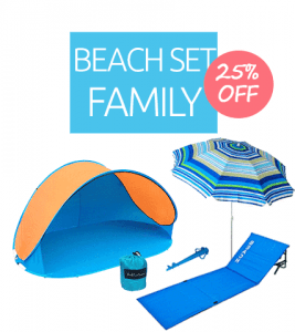 Strand Set Familie mieten