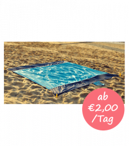 Große Stranddecke Mallorca