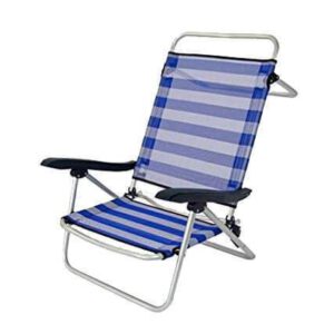 Strandstuhl flach mit Armlehne