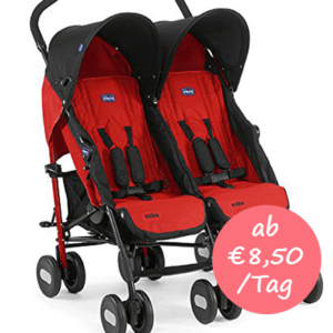 Zwillings-Kinderwagen mieten Mallorca